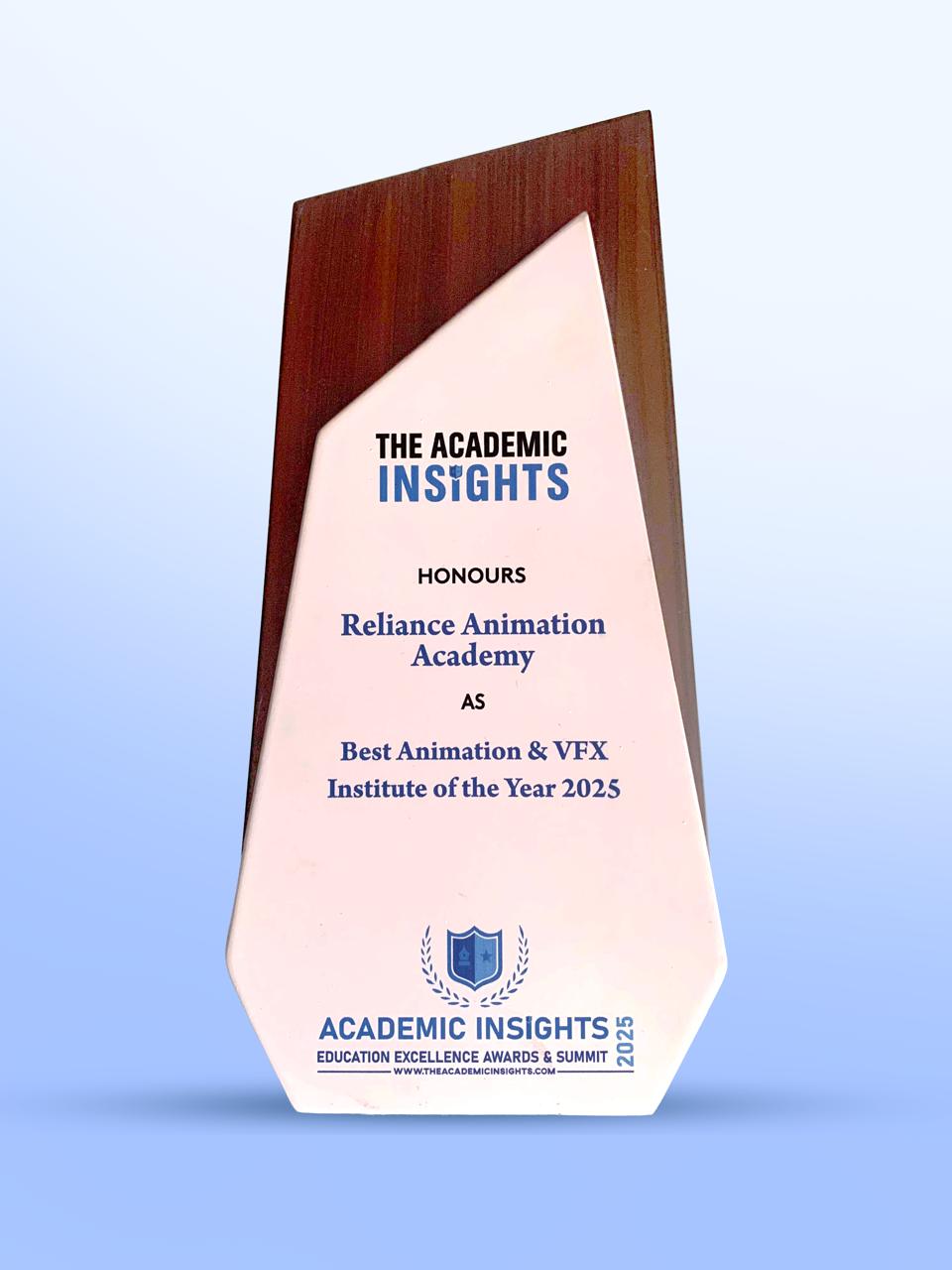 Best Animation & VFX Institute Of The Year 2025